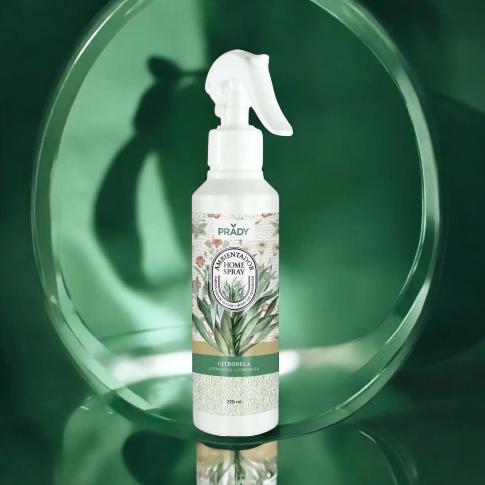 Spray Ambiance Maison et Tissu Citronelle 220ML - Prady  Marque: PRADY  Type: SPRAY D'AMBIANCE