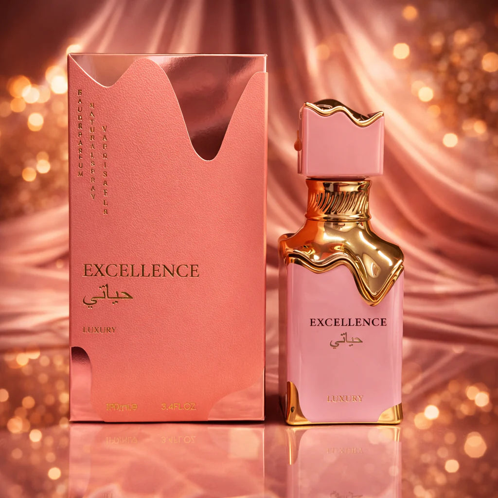 Eau de Parfum Excellence Pink 100ml - Luxury  Marque: Laxuria  Type: EAU DE PARFUM