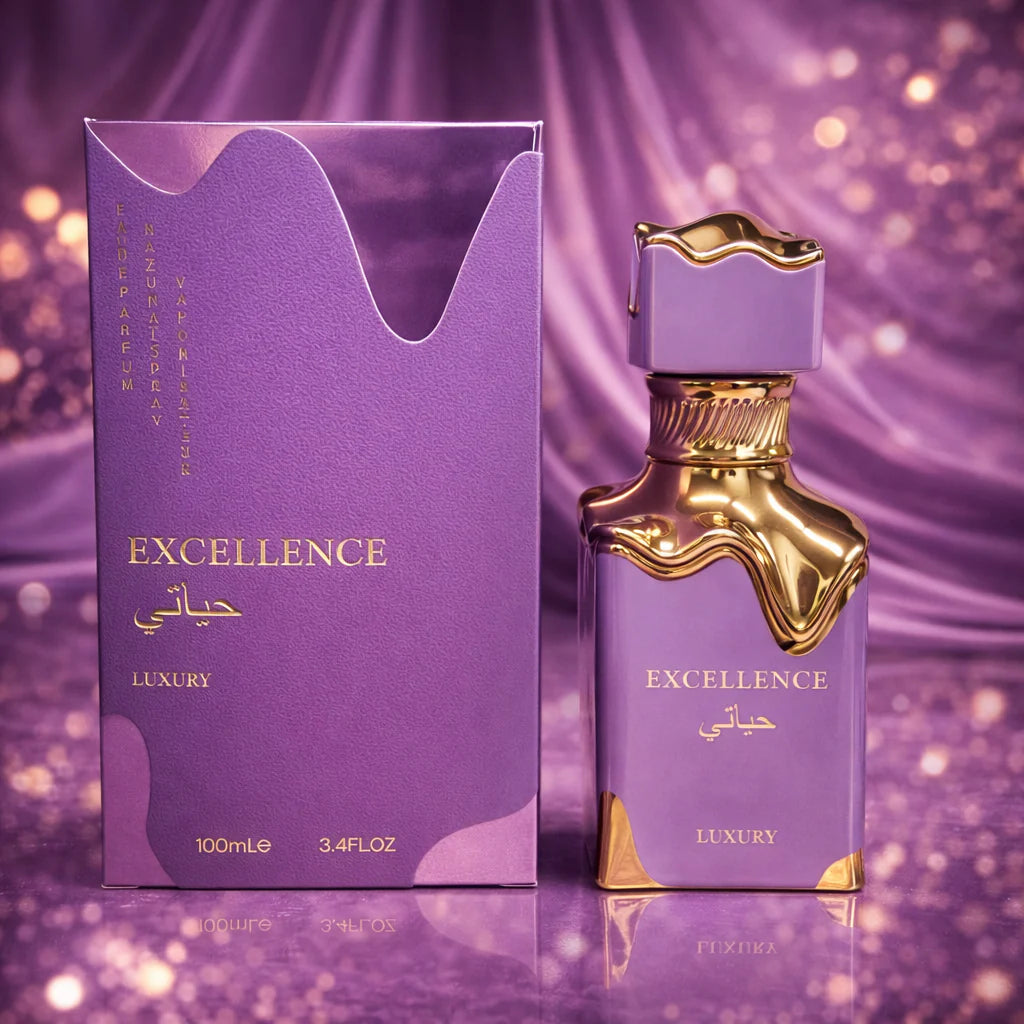 Eau de Parfum Excellence Purple 100ml - Luxury  Marque: Laxuria  Type: EAU DE PARFUM