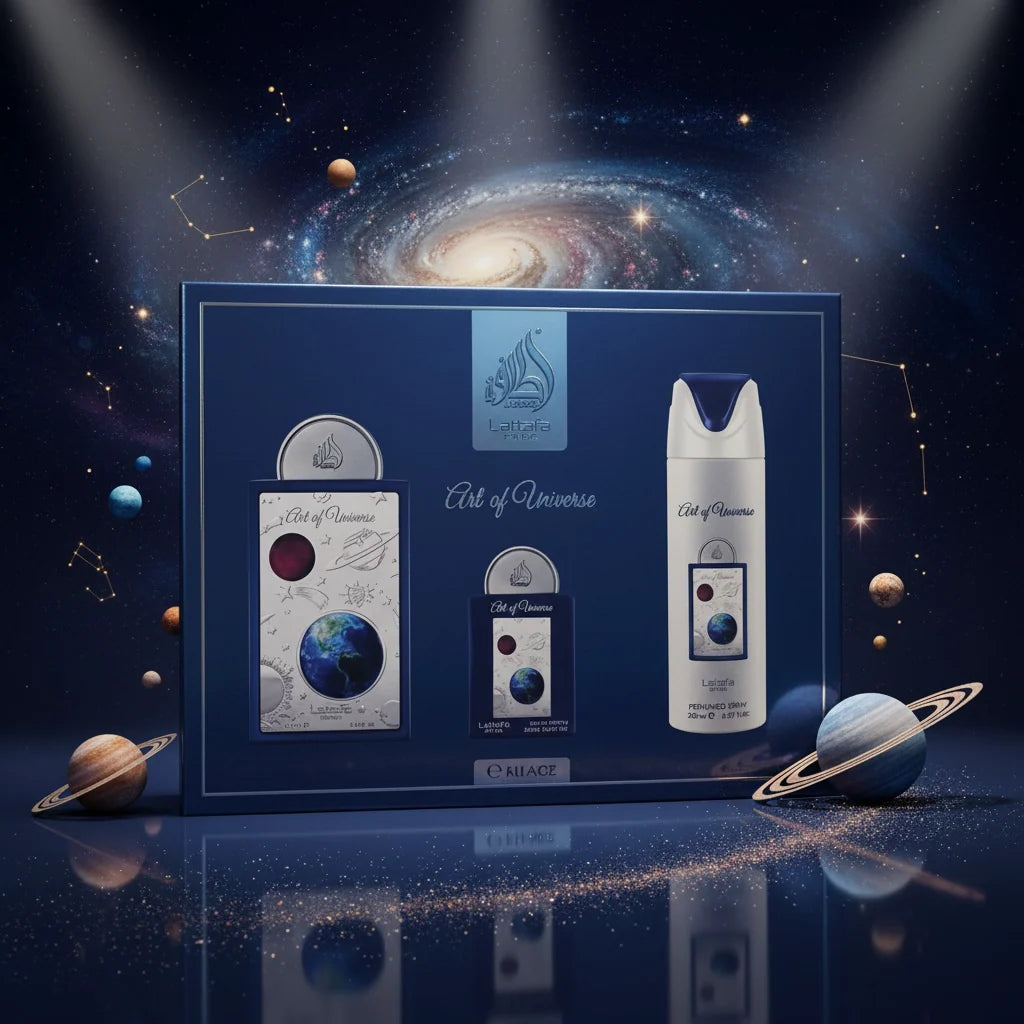 Coffret lattafa 3 pièces "art of universe" - - Lattafa  Marque: Lattafa Perfumes