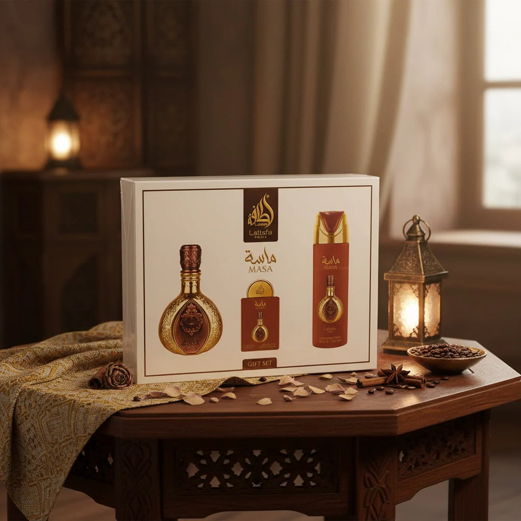 Coffret parfum 3 pièces "masa" - - Lattafa  Marque: Lattafa Perfumes