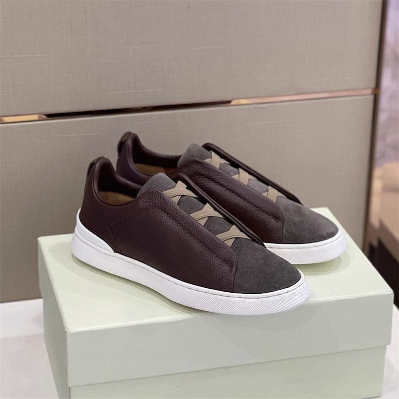 Men's Fashion Solid Color Comfortable And Non-slip Sneaker