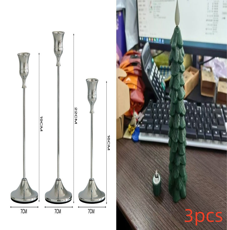 Christmas Decoration Atmosphere Christmas Pine Cone Candle