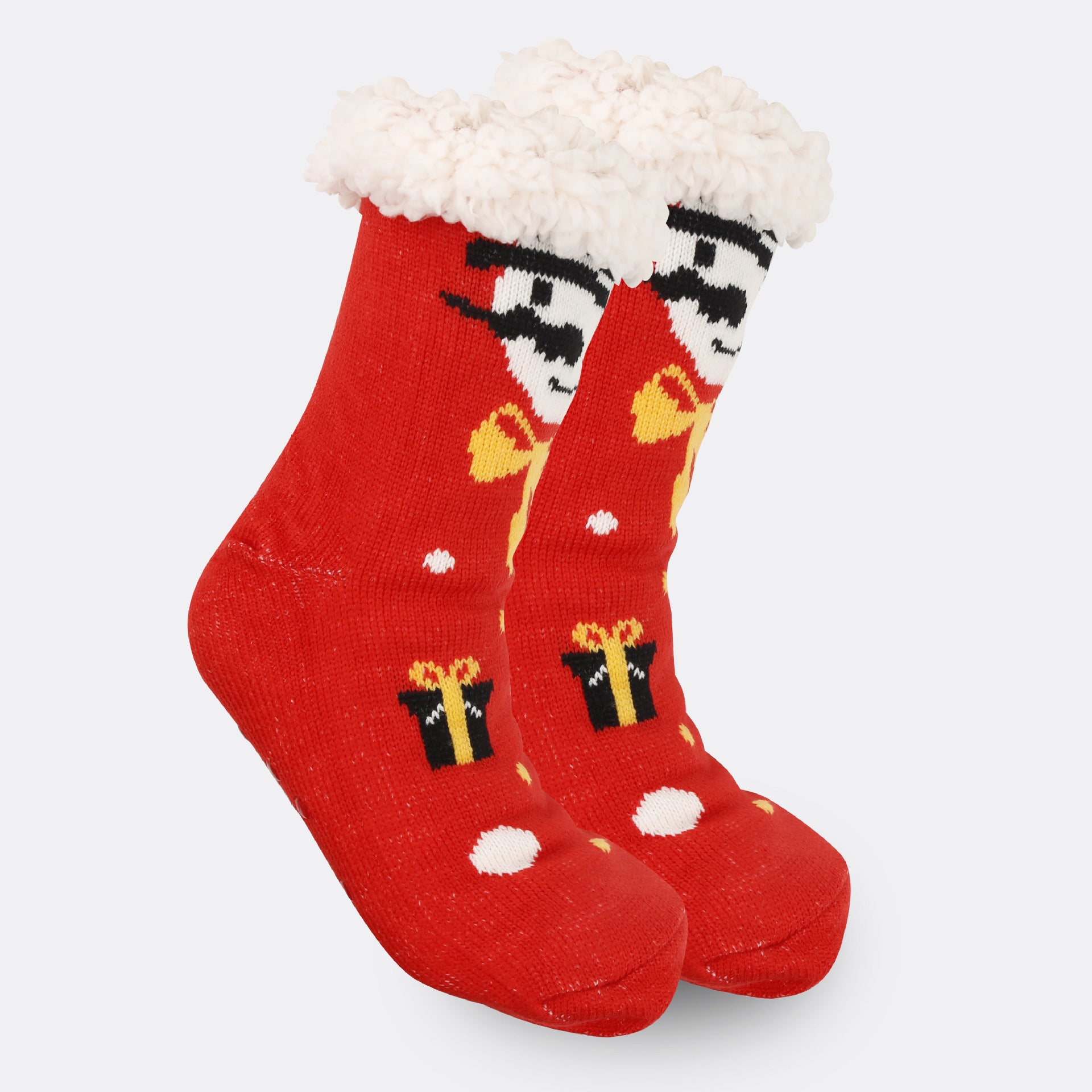 Christmas Women's Thickened Fleece-lined Room Socks