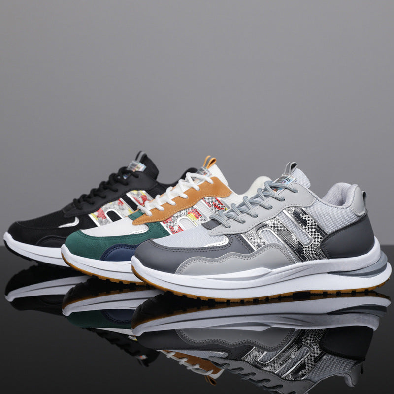 Plus Size Men's Mesh Breathable Sports Casual Shoes