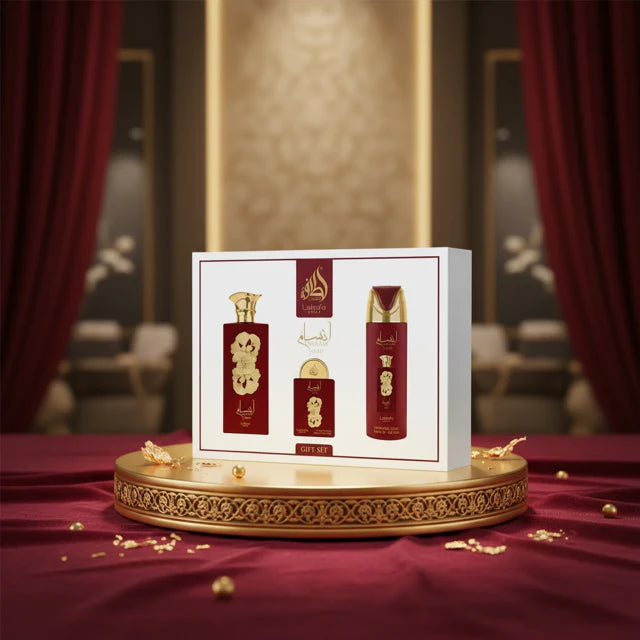 Coffret parfum 3 pièces "najdia gold" - Lattafa  Marque: Lattafa Perfumes