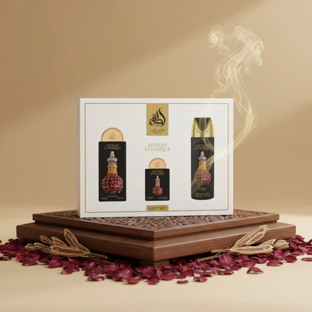 Coffret parfum lattafa 3 pièces "artisan etnique" - Lattafa  Marque: Lattafa Perfumes