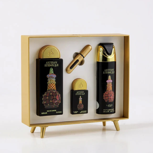 Coffret parfum lattafa 3 pièces "artisan etnique" - Lattafa  Marque: Lattafa Perfumes