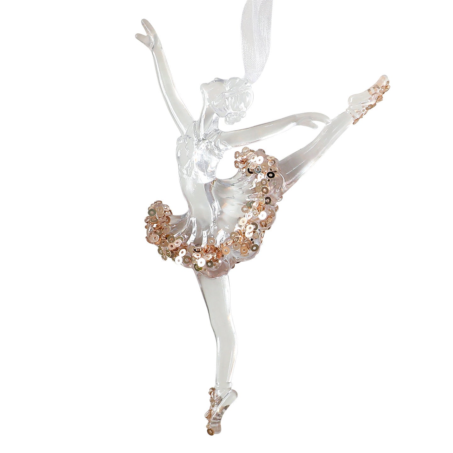 Christmas Decorations Sequined Acrylic Pendant