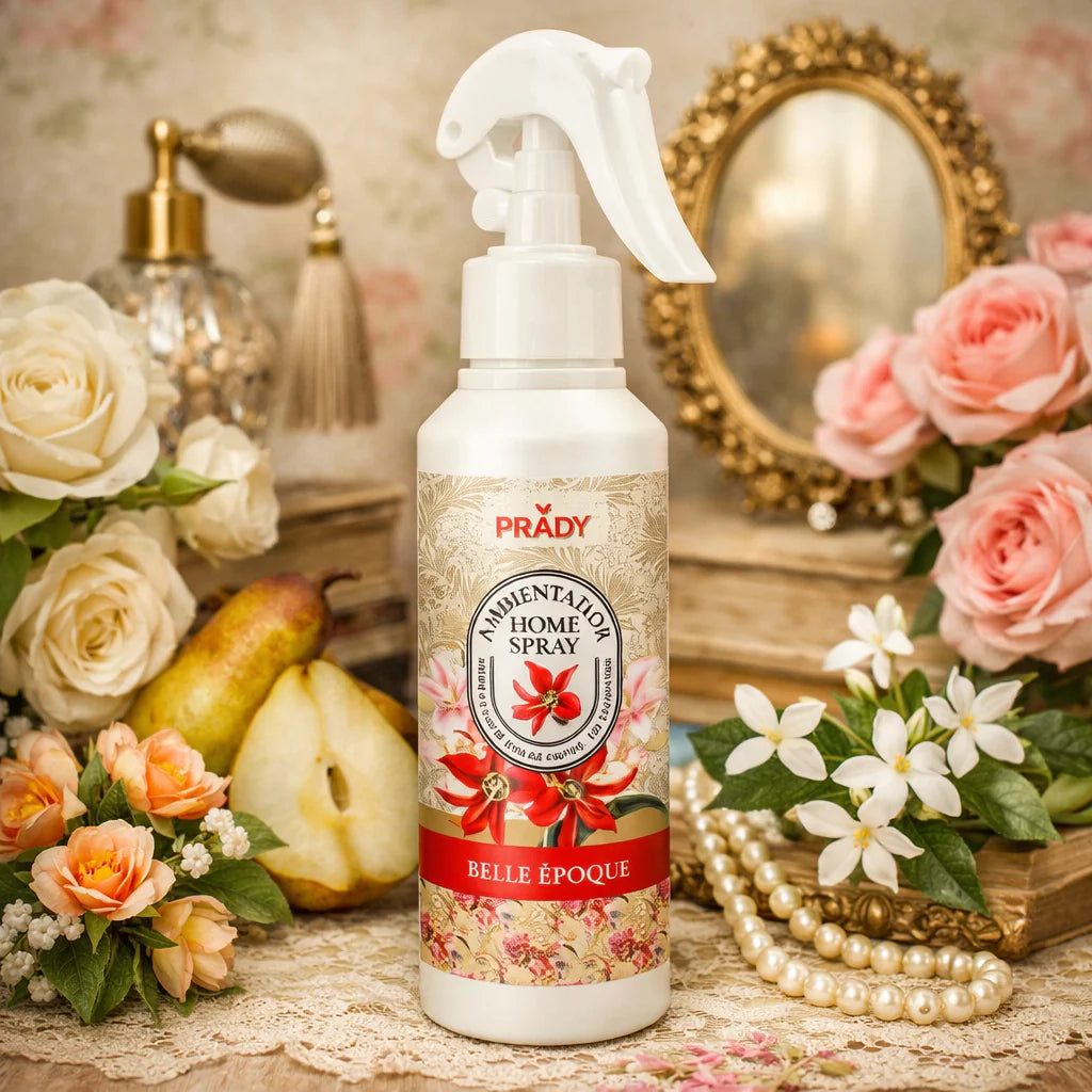 Spray d'ambiance maison et tissu belle epoque 220ML - Prady  Marque: PRADY  Type: SPRAY D'AMBIANCE