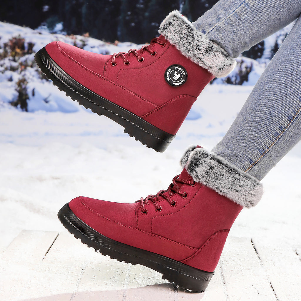 Women's Cotton Soft Bottom Wild Boots