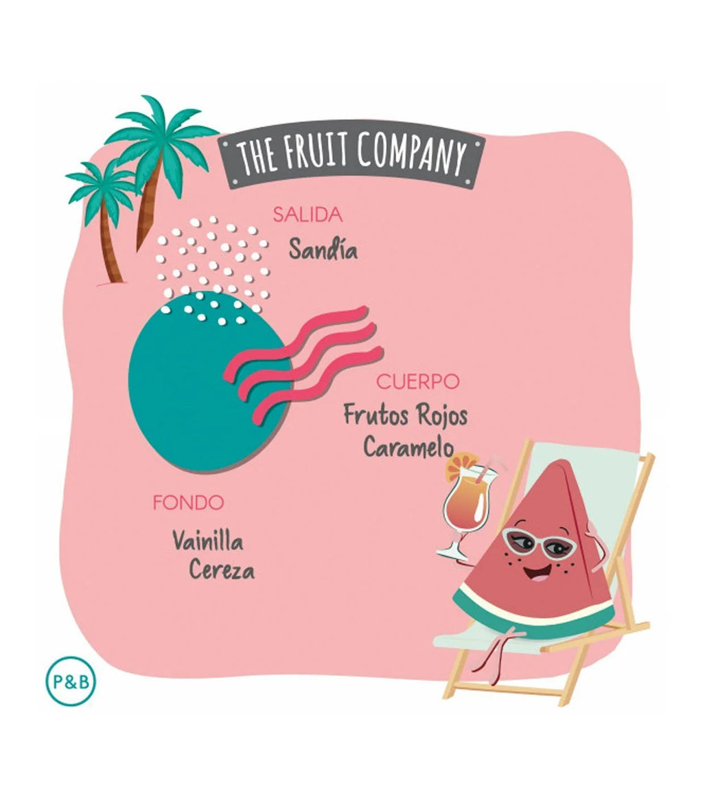 Spray Ambiance Maison & Tissu Pastèque 250ML -The Fruit Company  Marque: THE FRUIT COMPANY  Type: SPRAY D'AMBIANCE