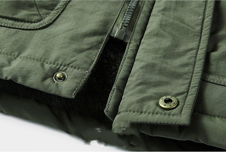 Thick Loose Young Brown Cotton Clothes