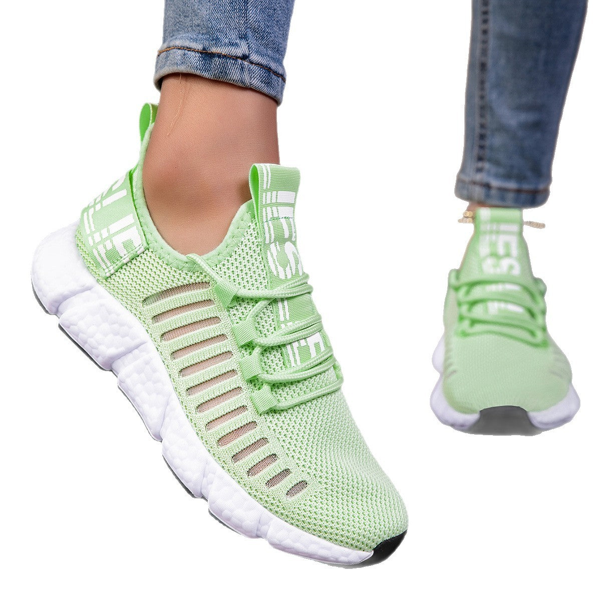 Couple's Breathable Casual Sneaker Hollow Running